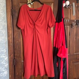 Torrid size 3 dress.  still has lots of life left. Sadly it no longer fits.